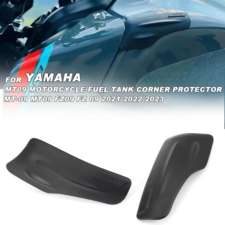 

New Carbon Fiber Motorcycle Fuel Tank Guard + Housing Decorative Slider & Protection Block for YAMAHA MT-09 (2021-2023) | Premiu