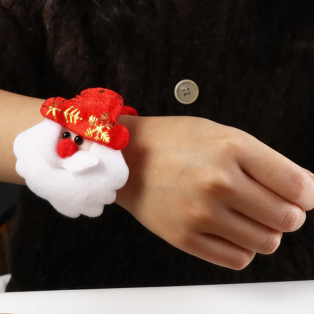 

Christmas Christmas Bracelet Cartoon Pat Santa Claus Deer Horn Bear Snowman Children's Toy