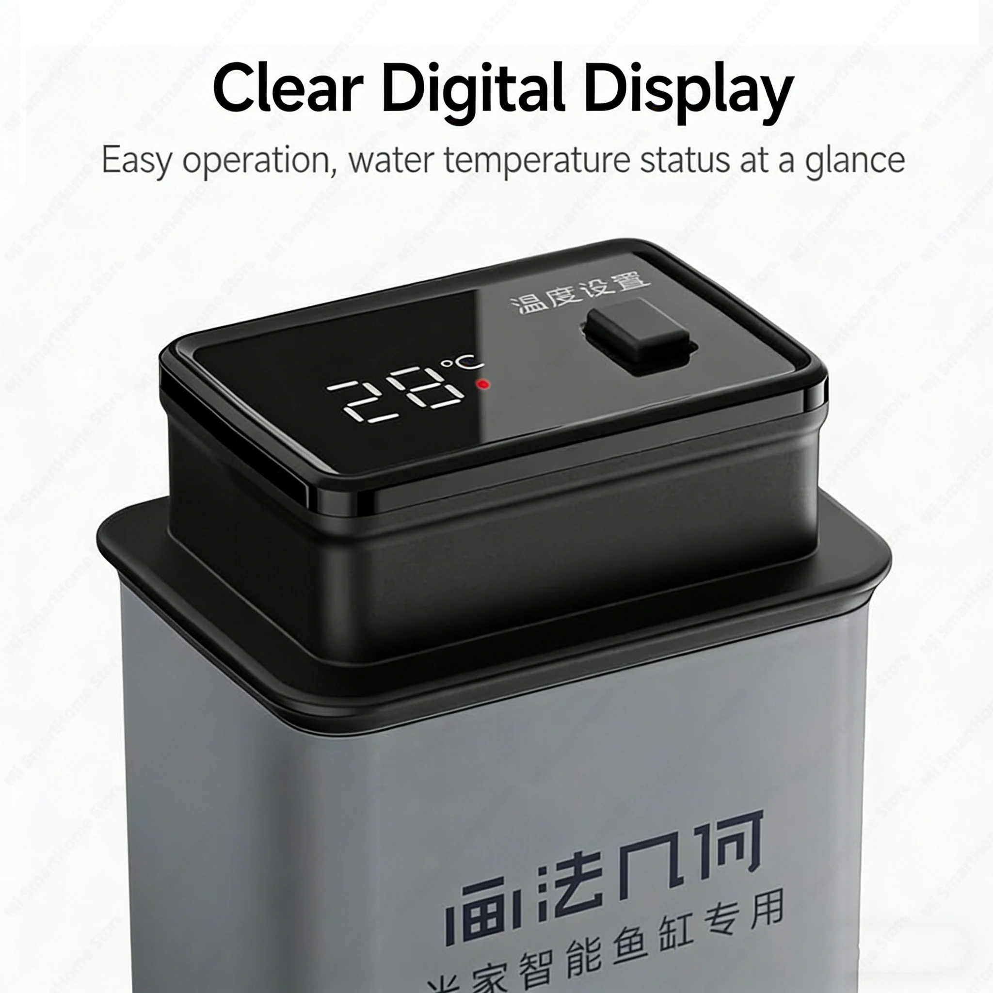 DESGEO Smart Aquarium Heater 100W (MYG100G2), Compatible with Mijia Smart Aquarium 20L (MYG100)