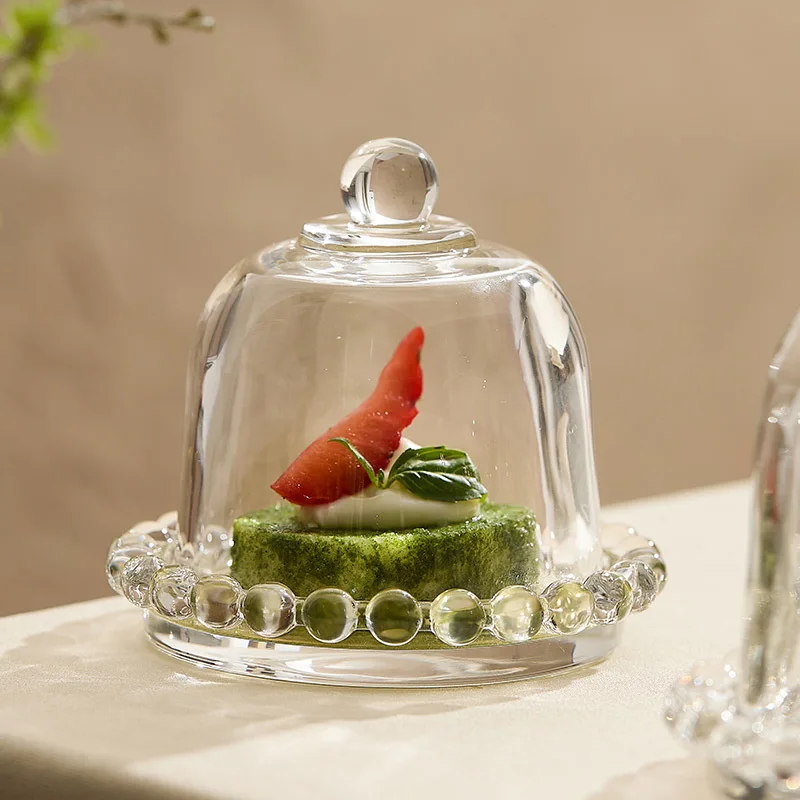 

Small cake, bread tray, transparent cake cover, afternoon tea, dessert tray, fruit tasting tray, mini display stand