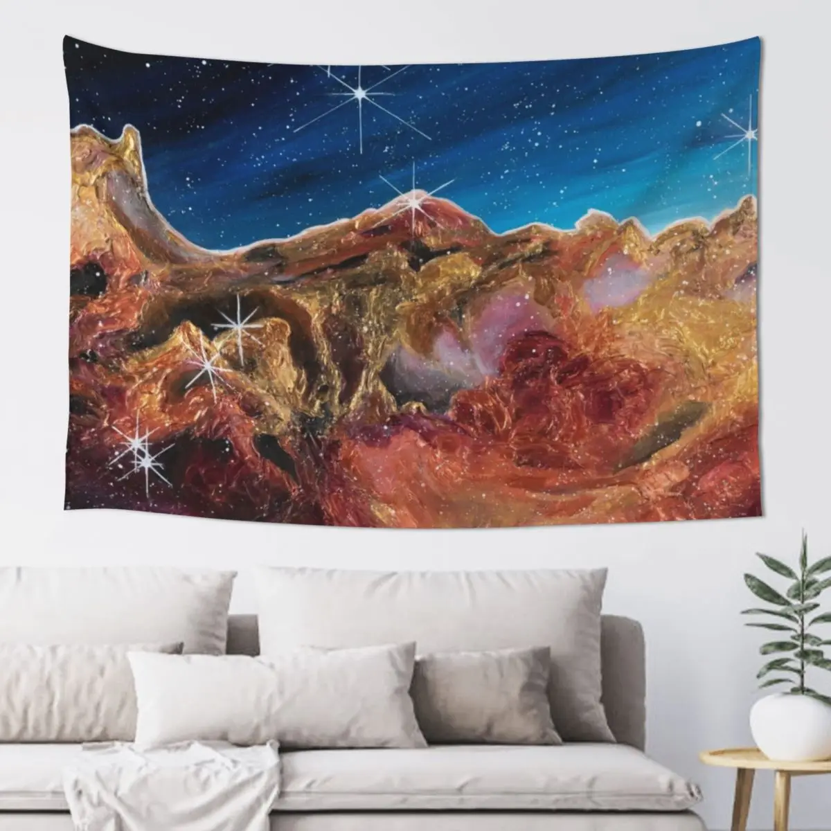 

Birth Of A Star Tapestry Bedroom Decoration Kawaii Room Decor Tapestry