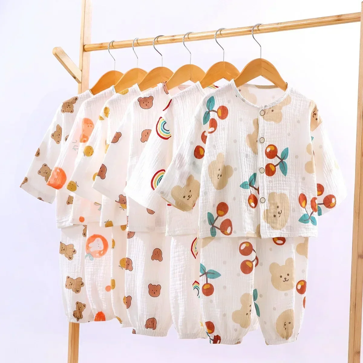Toddler Boy Clothes Spring Summer Girls Clothing Set Baby Girl Pajamas Set Kids Clothes Sleepwear Boys Homewear Infant Outfits