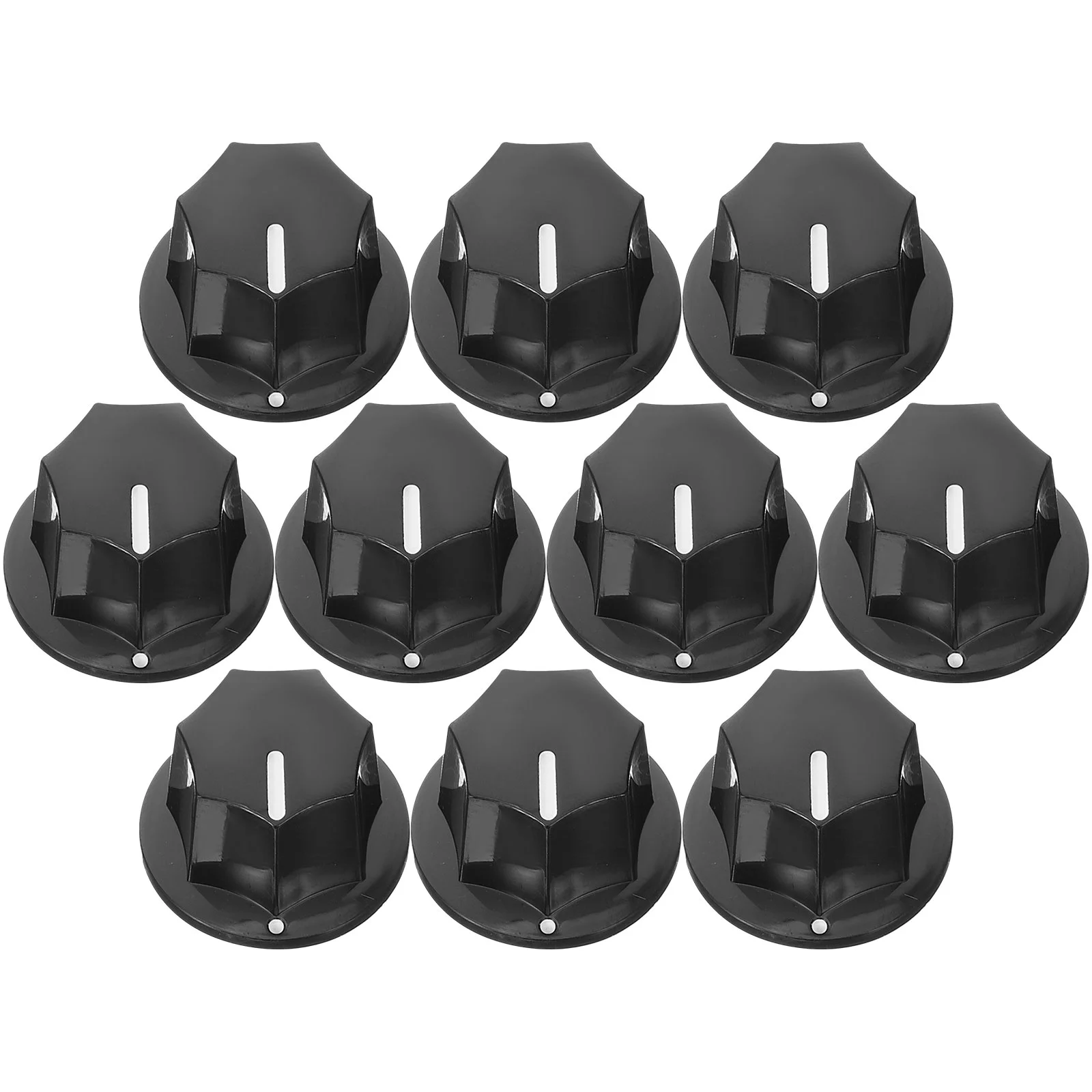 

10 Pcs Electric Guitar Knob Volume Caps Amplifier Potentiometer Knobs Tone Control