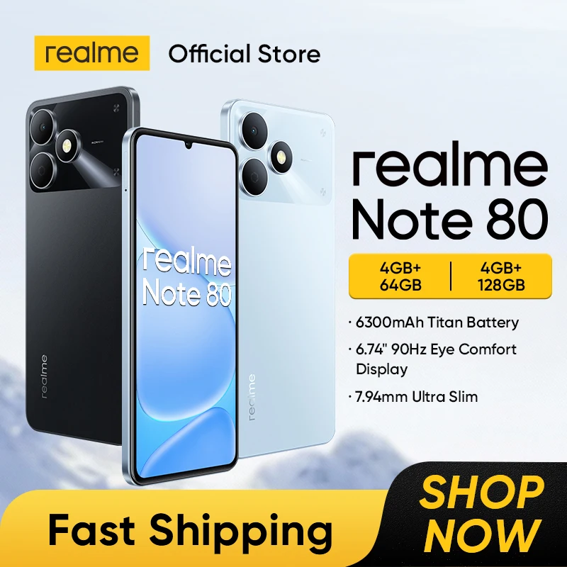 realme Note 80 4GB 64GB