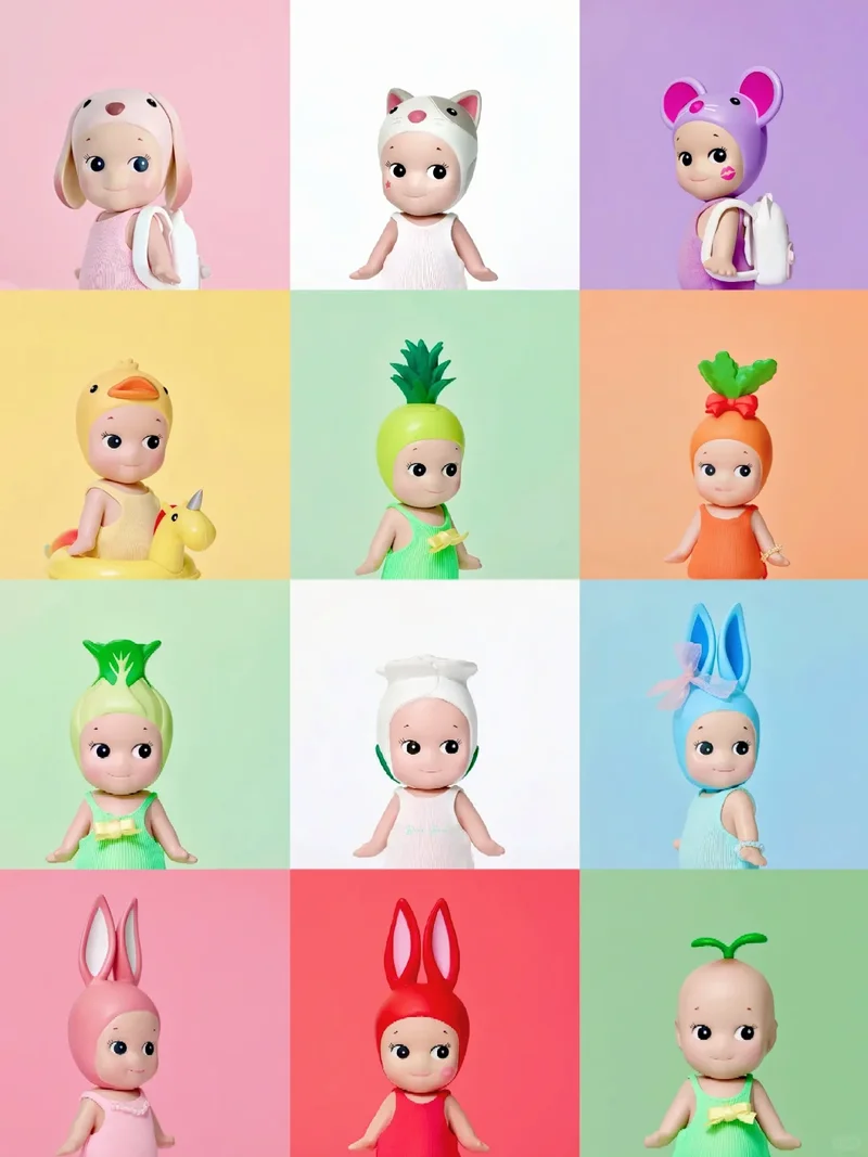 

In Stock Angel Rose Cactus Sheep Collaboration Series Blind Box Fashion Toy Doll Cute Table Decoration Children'S Gift Souvenir