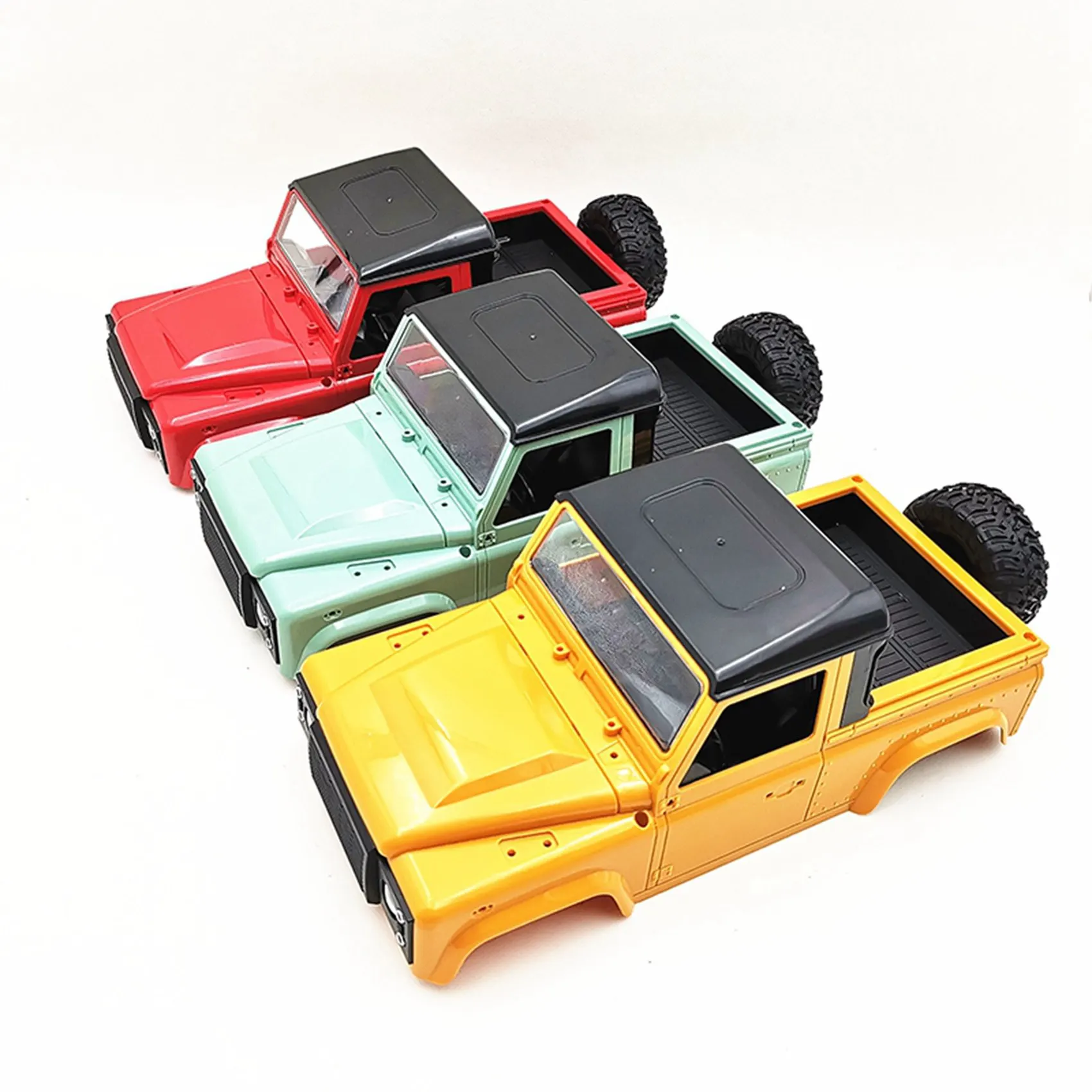 

ODIES-5X Plastic Black Car Roof Canopy Replacement Part Cover For MN D90 D91 MN90 MN91 MN99S 1/12 RC Car DIY Body Parts