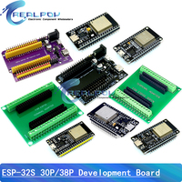 ESP32 Micro / Type-c USB CH340C CP2102 WiFi+Bluetooth Ultra-Low Power Dual Core ESP32-DevKitC-32 ESP-WROOM-32 Expansion Board