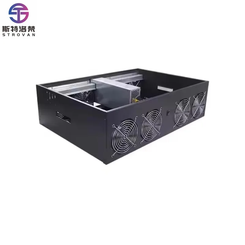 

847s 65MM Full Set Rig case Rig 8gpu Silent case Pcie Slot Distance Rx580/rx5700xt/rtx3080/rtx3090 8gpu Server Chassis