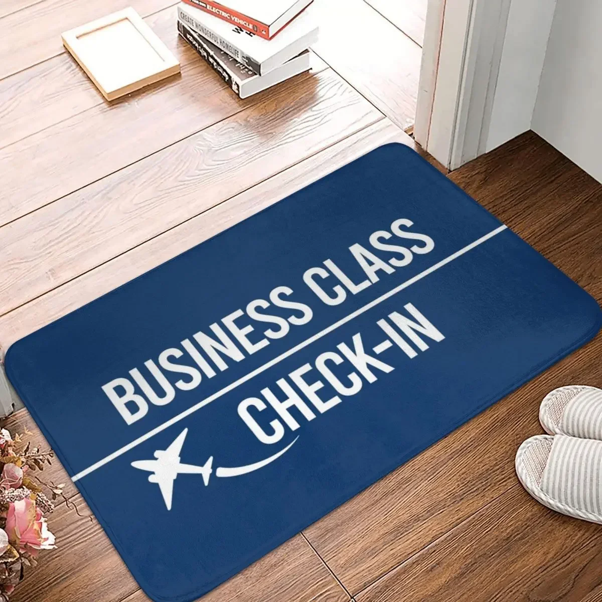 Business Class Check-in Doormat Rug Carpet Mat Footpad Polyester Non-slip Antiwear Entrance Kitchen Bedroom Balcony Toilet