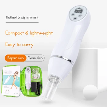 7 팁 디지털 다이아몬드 미세 박피술 진공 여드름 청소기 얼굴 여드름 마크 제거 기계 깊은 청소 모공 스킨 케어 피부 회춘 홈 페이셜 스파 도구  Best5
