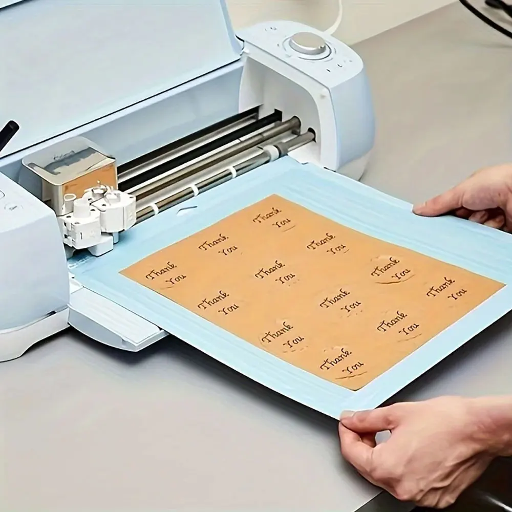 50 sheets kraft surface stickers & A4 self-adhesive label paper, kraft paper self-adhesive paper, printable brown labels