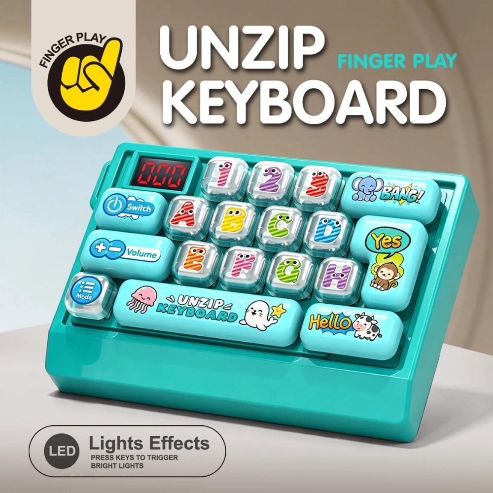 Quickly Operated Game Console Keyboard Fingertip Buttons Puzzle Solving Stress Relieving Training Reaction Concentration Toy