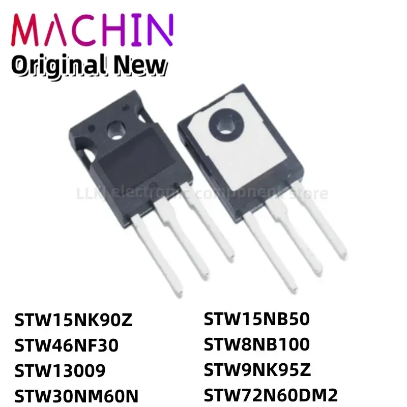 1pcs STW15NK90Z STW46NF30 STW13009 STW30NM60N STW15NB50 STW8NB100 STW9NK95Z STW72N60DM2 TO247 MOS FET TO-247.