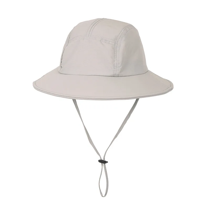 Sombrero de pescador con logotipo personalizado para hombre y mujer, gorro de protección solar para exteriores, pesca, montañismo, Verano