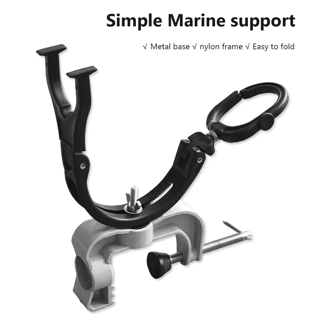 Fishing Rod Holders For Bank Fishing Heavy Duty Trolling Holder 360 Degree Rotating Fishing Boat Deck Rod Bracket For Kayaking