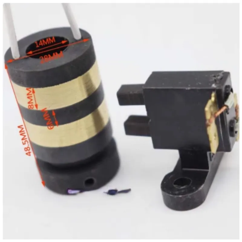

Cotton Candy Machine Carbon Brush Collector 2 Ring (inner Diameter 14x Outer Diameter 28x Height 48.5mm) Carbon Brush 5 x 6mm