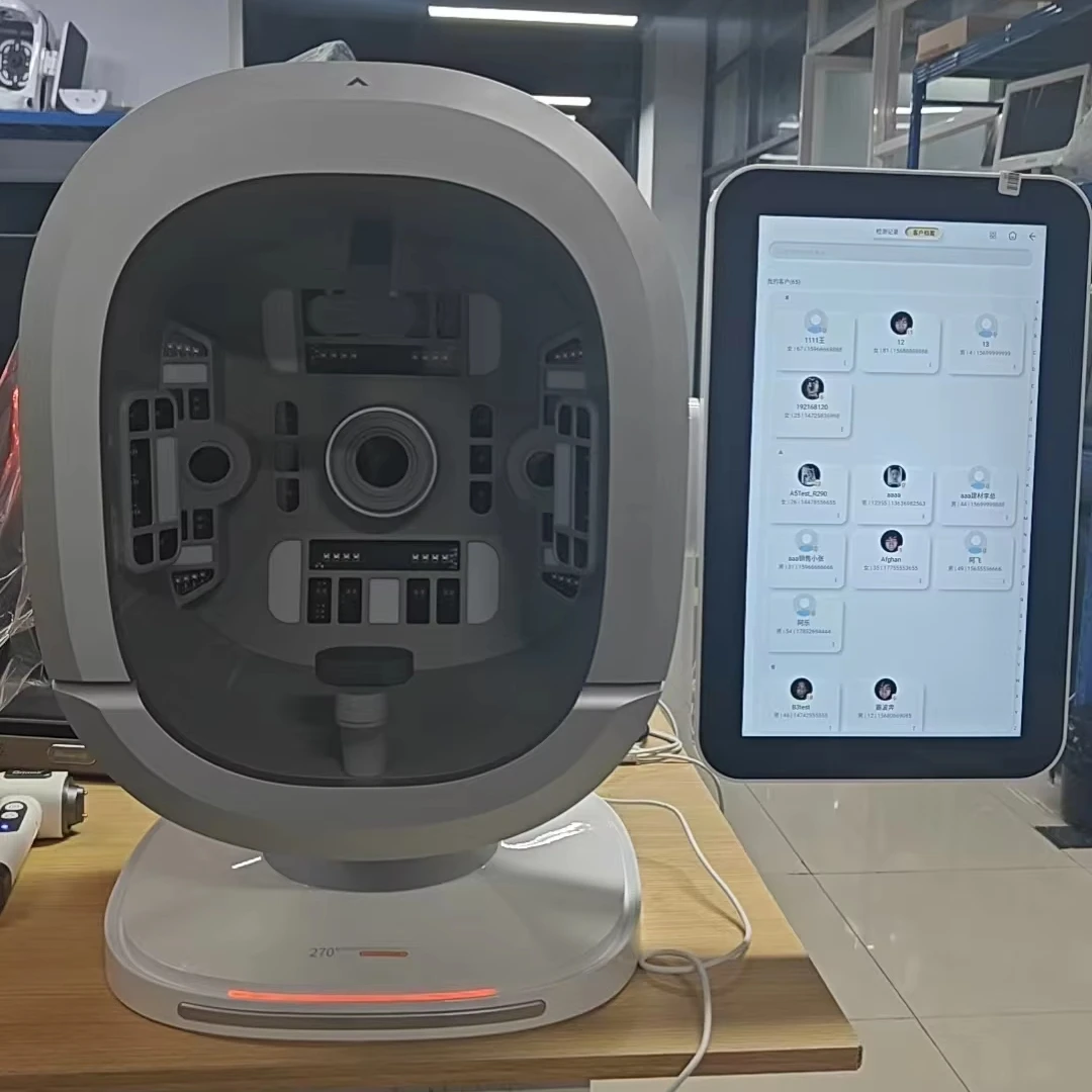 High End 3D Advanced AI Facial Skin Scanner Skin Analysis Device For Beauty Center/ Beauty Spa / Clinic