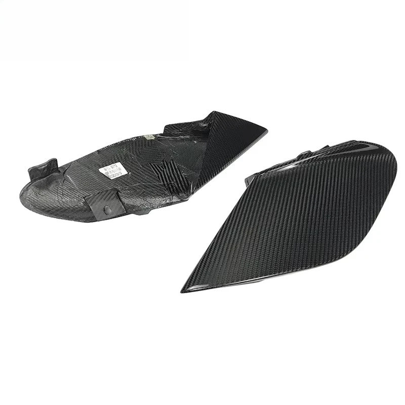 فتحة تهوية جانبية خلفية من ألياف الكربون الجافة عالية الجودة لـ 488 GTB Spider 2015-2018 #4