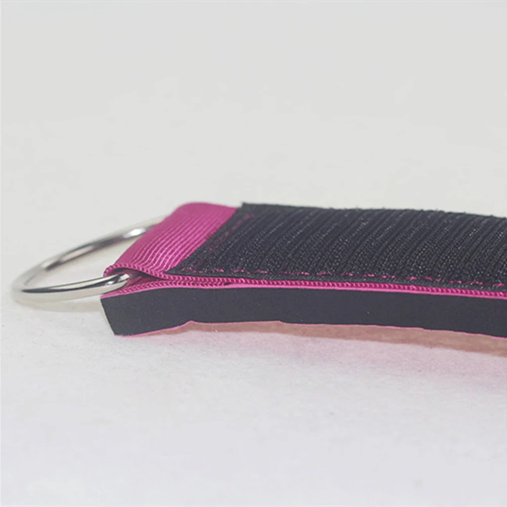 

2Pcs Ankle Cuffs Soft Padded Durable Straps for Leg Extensions Curls Hip Abductors Gym Workouts Pink Ankle Straps
