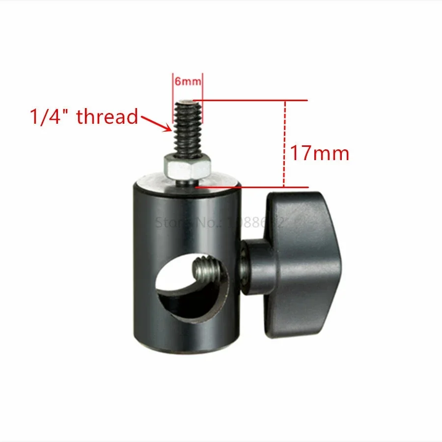 Штатив, подставка для светильника, преобразователь с плоской головкой на винтовой адаптер 1/4 для светодиодного монитора, вспышки, аксессуары для фотосъемки