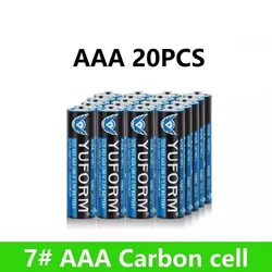 20pcs 1.5V AAA Disposable Dry Battery for Led Light Toy Mp3 Camera Flash Razor CD Player Wireless Mouse Keyboard