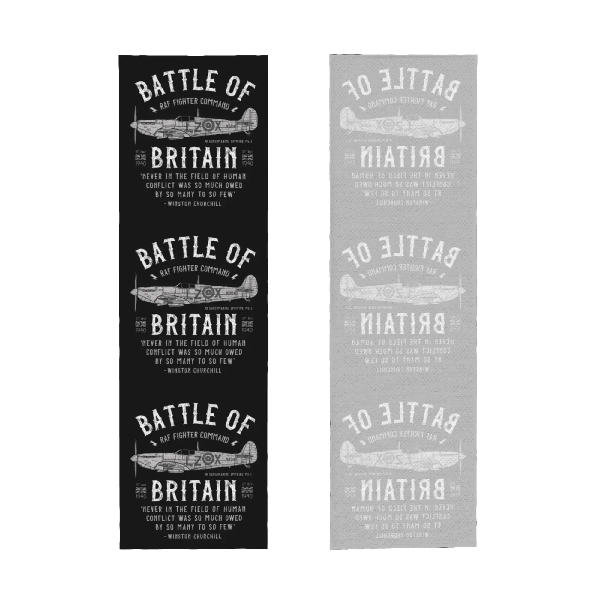 Battle of Britain Cold Exercise Towel  Supermarine Spitfire Fighter Pilot Aircraft Airplane Super Soft Instant Cooling Towels