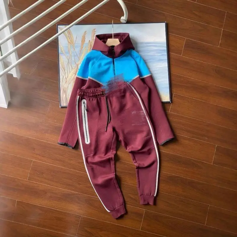 Reflective Zip Hoodie Jacket Casual Sportswear Long Sleeve Short Pants Men's Spring Season Outerwear Visibility Hooded Coat view 4