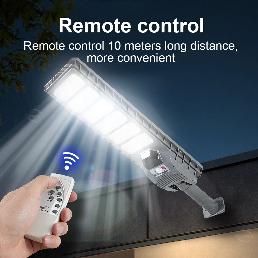 900000LM LED Super Bright Outdoor Solar Powered Lamp 6000K Motion Sensor Human Induction Solar Garden Light Yard Garage Light