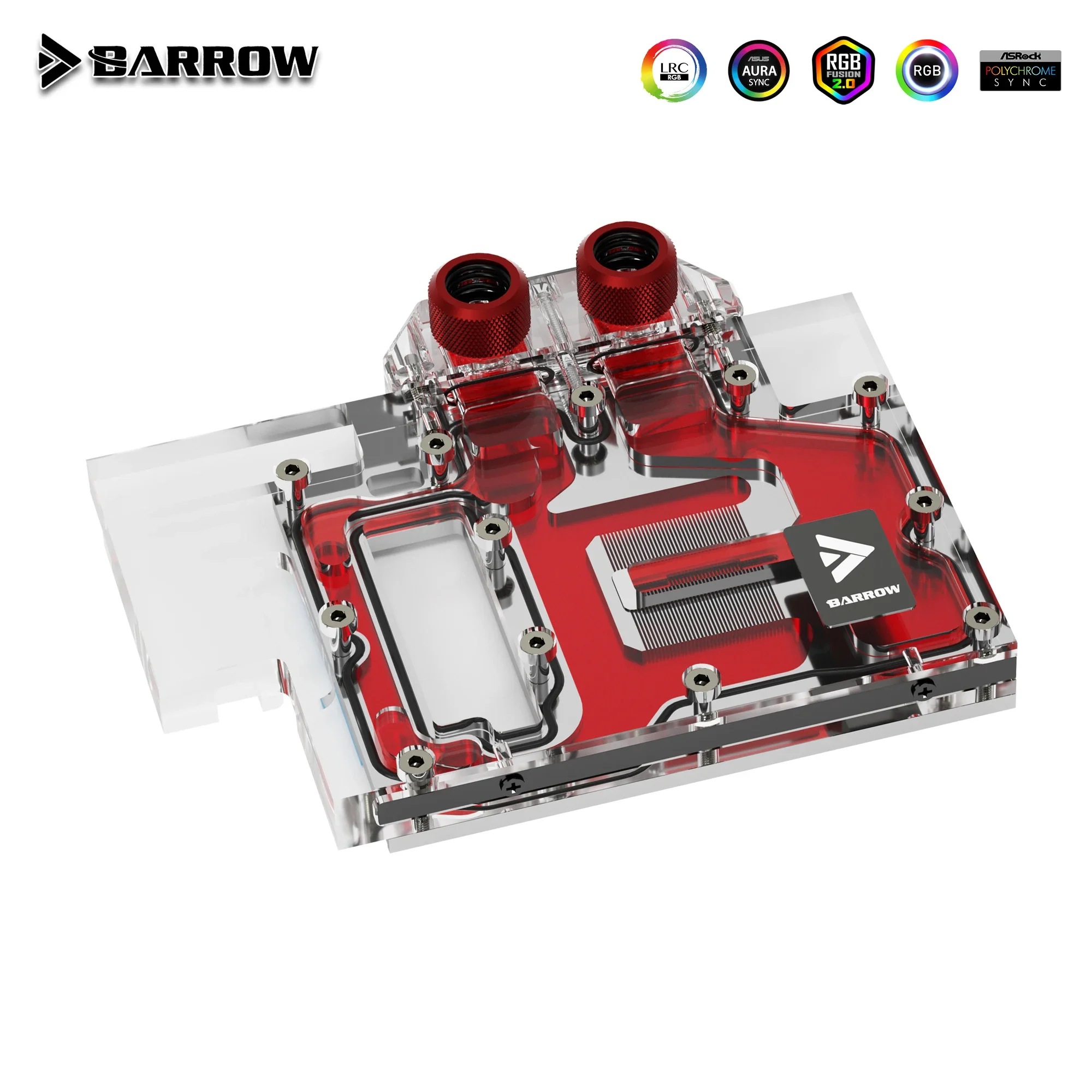 Barrow GPU Water Block For VGA MSI GTX 1070 AERO ITX 8G OC Graphics Card Cooler 5V ARGB 3PIN AURA SYNC