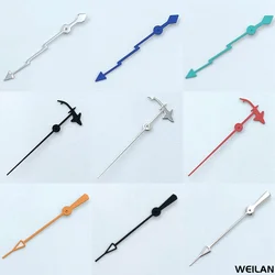 NH35 NH36 7S26 7S36 4R35 4R36 Movements 12.5mm Silver Black Green Blue Red Yellow Orange Watch Single Second Hands Hands
