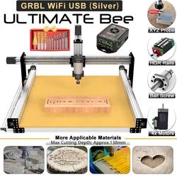 完全な3Dフライス盤,改良されたボールねじを備えたCNCルーター,500x750mm,1500x1500mm, 21% mm