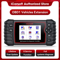 iCarsoft MB II for Mercedes-Benz/Sprinter/Smart, Full System Diagnostic Scan Tool, 8 Resets Auto VIN, Oil/SAS/EPB/ETC/DP-F/BLD/