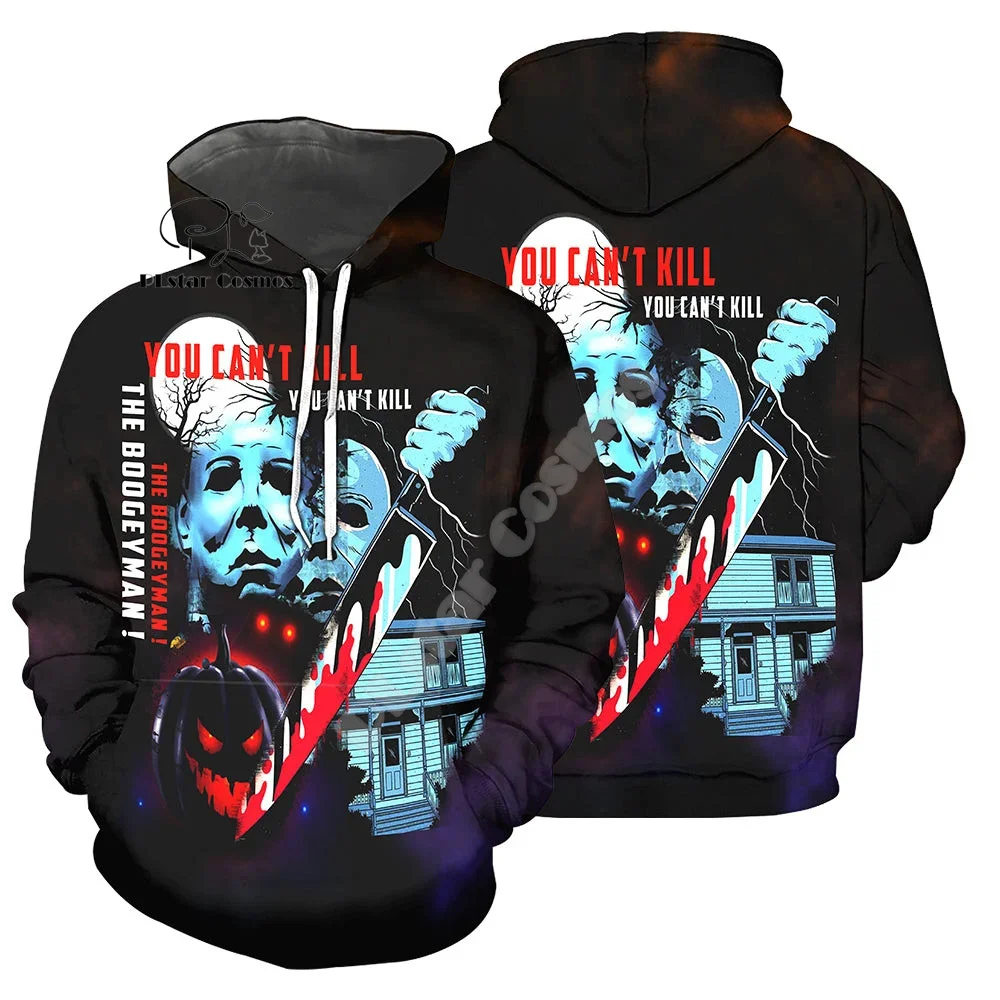 

NewFashion Halloween Horror Terror Movie Character Michael Myers Jason Cosplay 3DPrint Pullover Harajuku Casual Jacket Hoodies 1