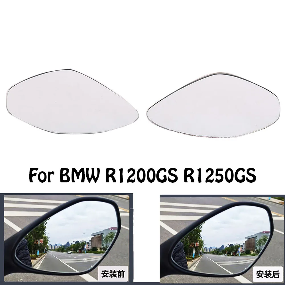 

For BMW R1200GS R1250GS Motorcycle Big View Rearview Mirror Convex Mirror Lens