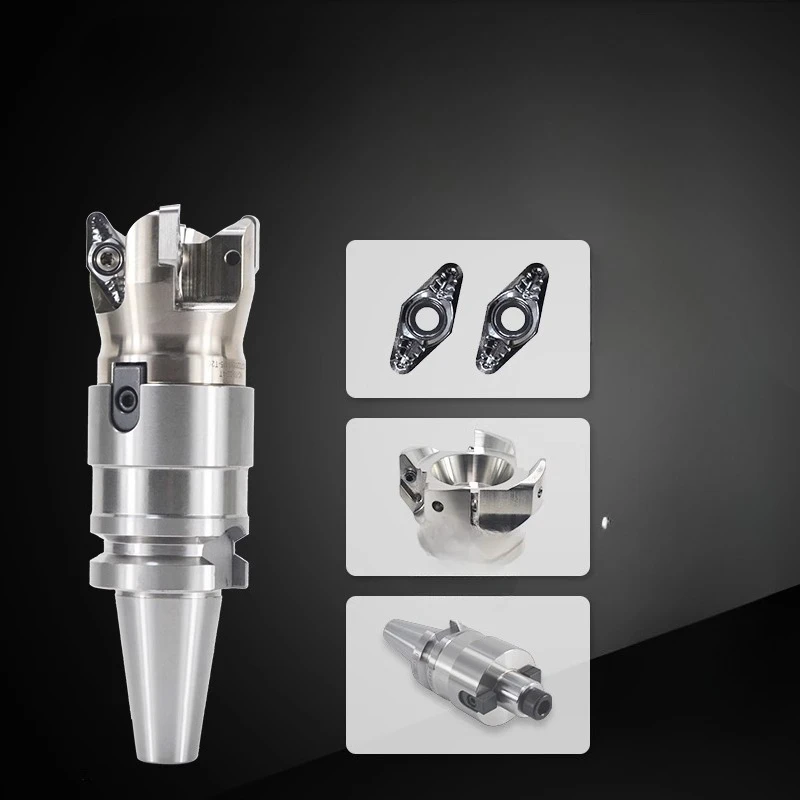 

Square shoulder heavy cutting milling cutter head Violent aluminum rough opening round nose heavy cutting cutter head