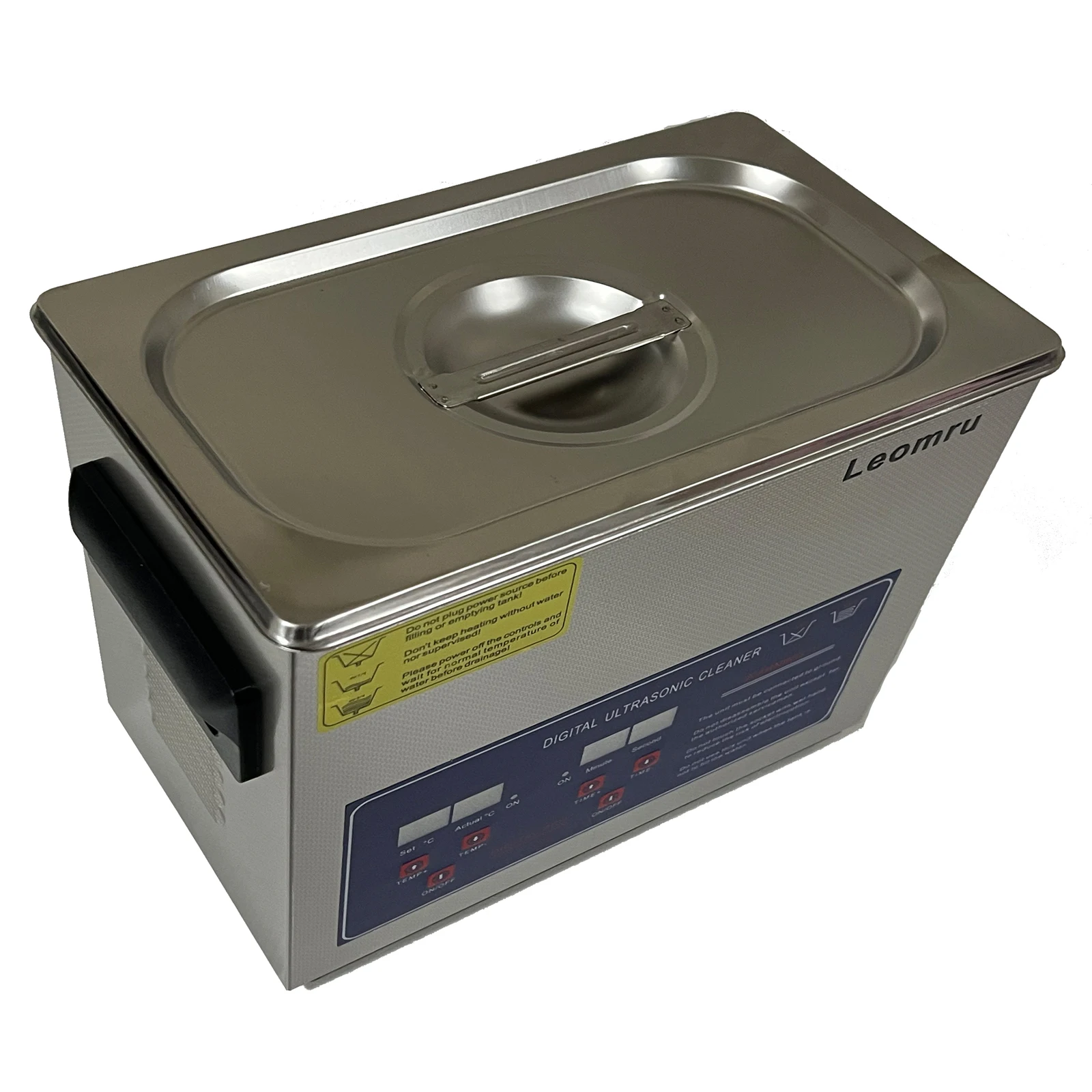 Leomru Tragbare Waschmaschine, digitaler Ultraschall, Schmuck, Uhren, Haushaltsgeräte