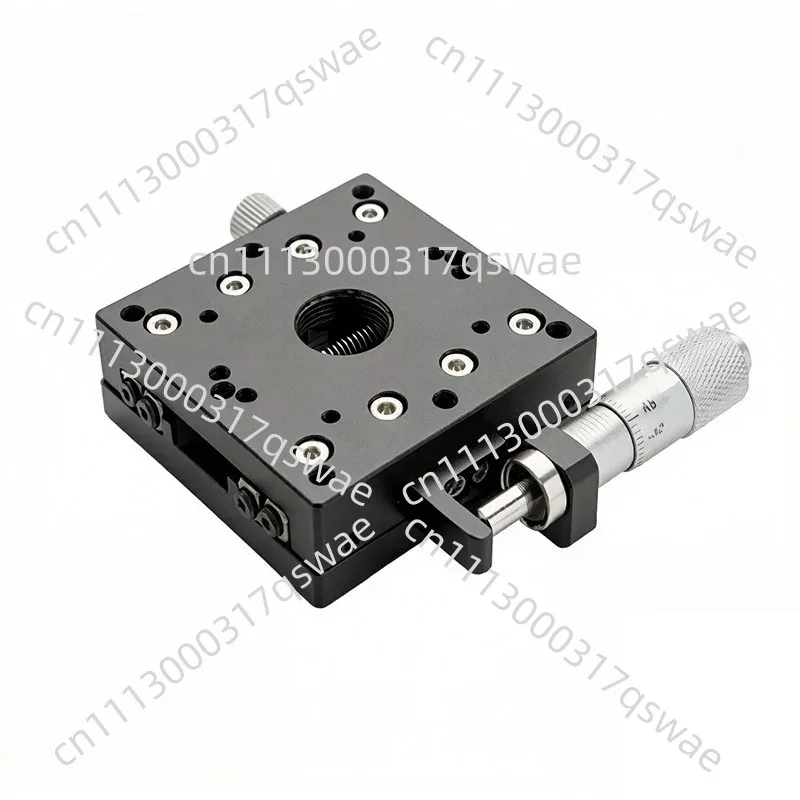 manual precision displacement platform cross roller guide rail mobile fine-tuning slide