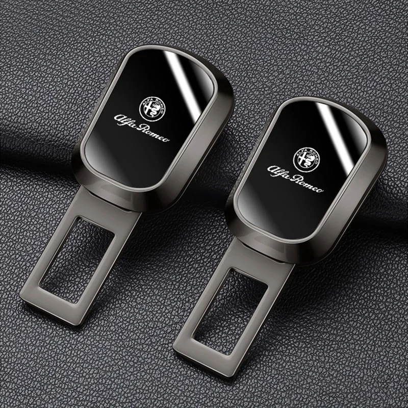 2 Stücke Für Alfa Romeo Spider Mito Giulia 156 Spiegel Metall Sicherheitsgurt Verlängern Sperre Schnalle Autositz Gürtel Extender Stecker Zubehör