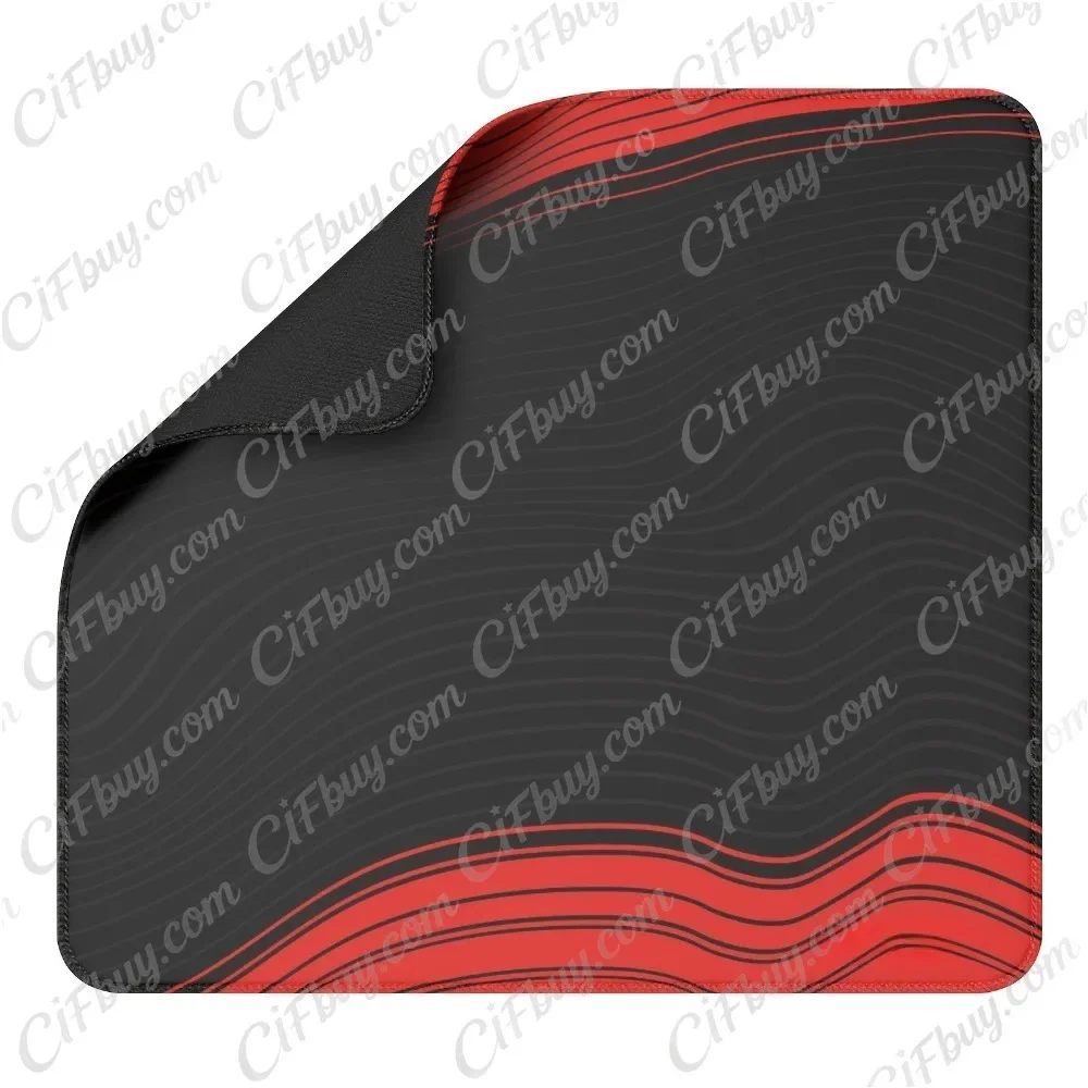 CIFbuy Gaming Mouse Pad Non-Slip Rubber Base Smooth Surface Large Desk Mat for Computer Laptop Office Home Use Black