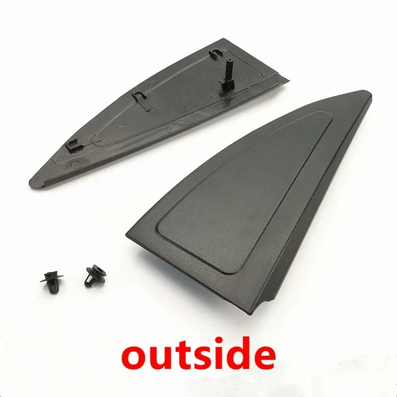 Cubierta triangular exterior para Chery QQ Q3, embellecedor de puerta trasera de coche, tapa interior de ventana, izquierda y derecha