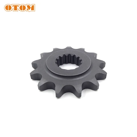 Передняя звездочка мотоцикла OTOM NC450, детали двигателя 13T 14T, звездочка, подходит для цепи 520 530, ZONGSHEN KAYO BSE KEWS, мотокроссный велосипед