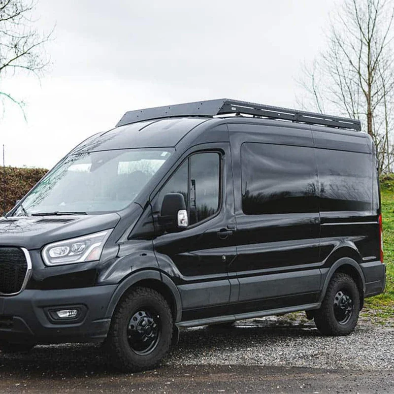 KQX High Quality Custom Color Aluminum/Steel Roof Rack for Transit Van
