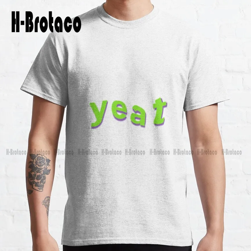 Yeat  Classic T-Shirt Oversized T Shirt High Quality Cute Elegant Lovely Kawaii Cartoon Sweet Cotton Tee Shirts Make Your Design