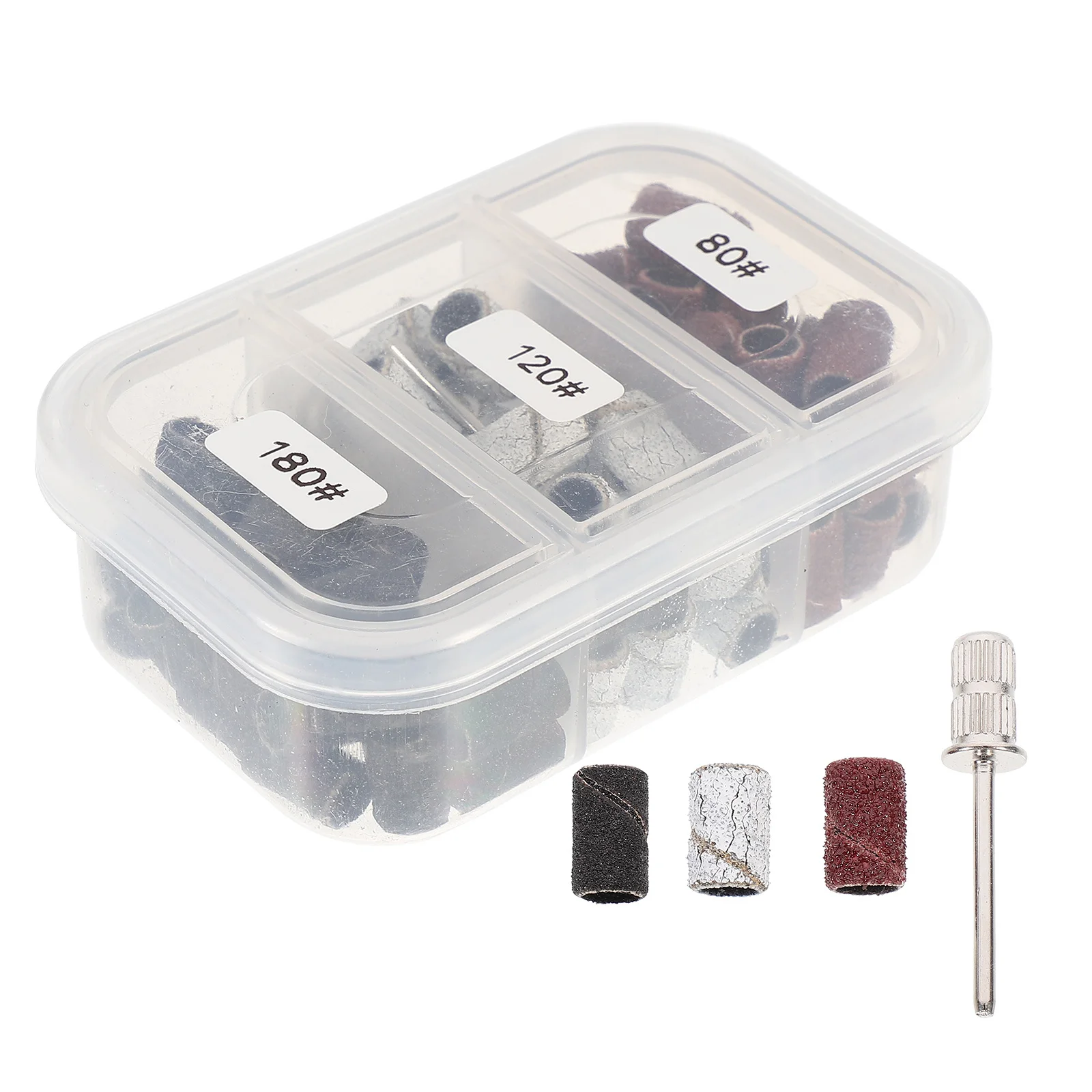 

75Pcs Creative Polishing Heads Compact Lightweight Portable Nail Grinding Tool Suitable Beauty Salon Hair Salon