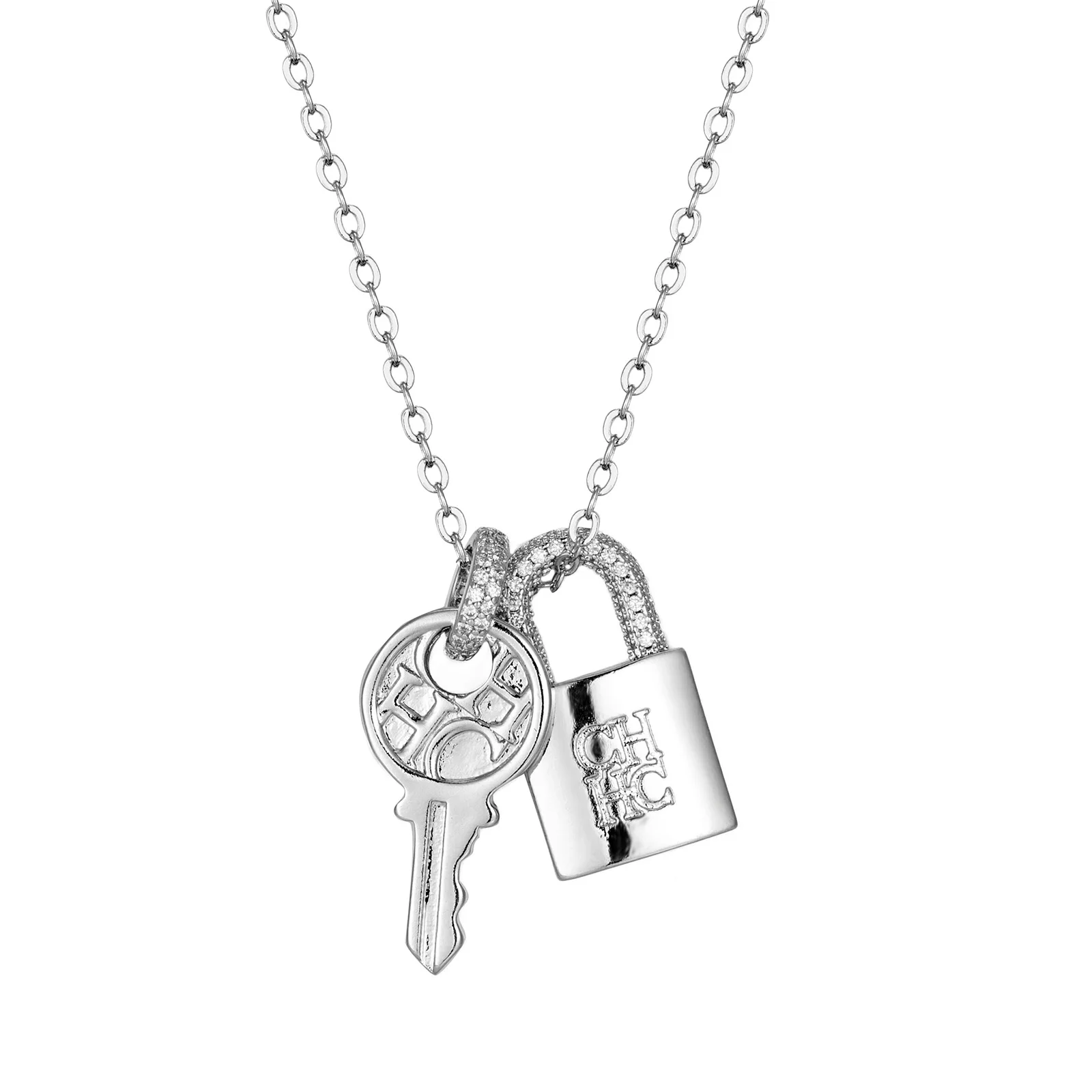 New  Lock Series Love Couple Necklace Classic Hot Selling Gift Box Packaging