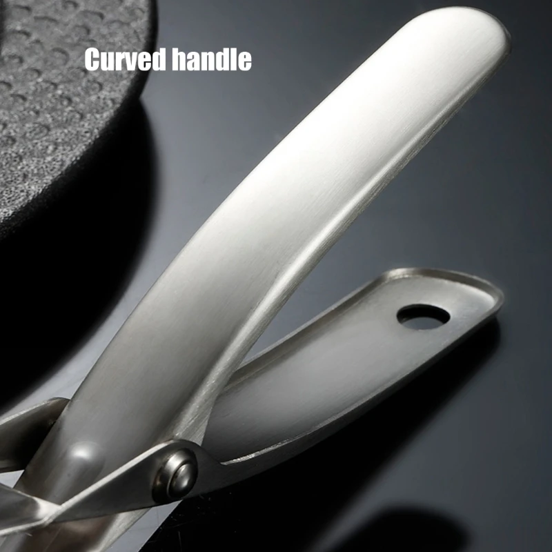 

Многоразовые кухонные щипцы из нержавеющей стали для приготовления стейков и выпечки из нержавеющей стали