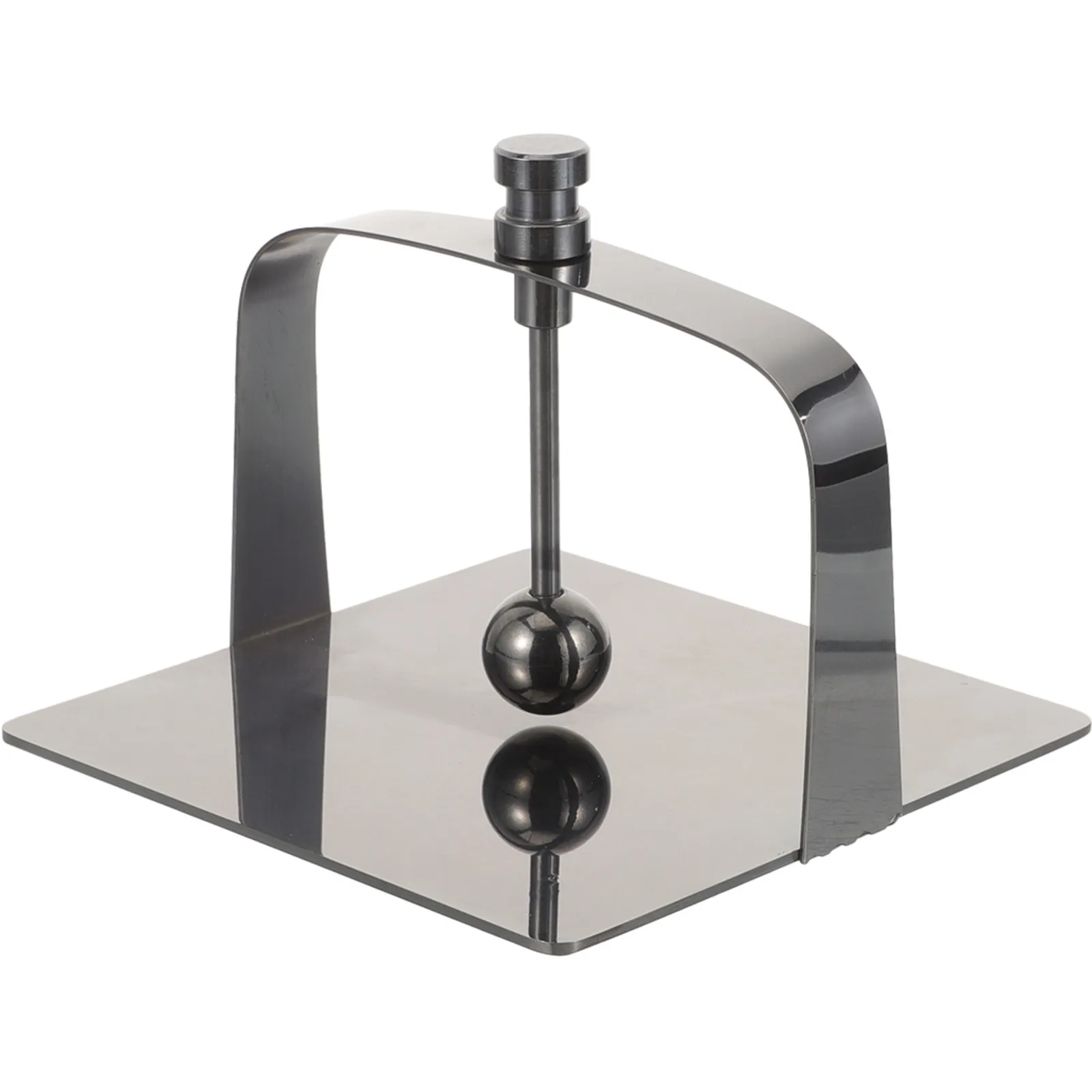 

Stainless Steel Napkin Holder Modern Stylish Metal Tissue Rack for Kitchen Dining Table Desktop Napkin Stand Stable Dustproof