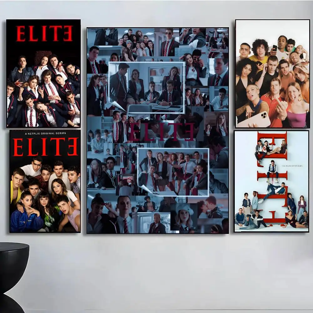 Telepaly E-elite Poster High Quality Wall Art For Home Office Bedroom Living Room Hallway Bar Perfect Gift Idea