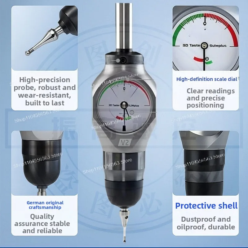 أداة تحديد الحواف العالمية ثلاثية الأبعاد، أداة توسيط مقاومة للماء لمحاذاة CNC #3