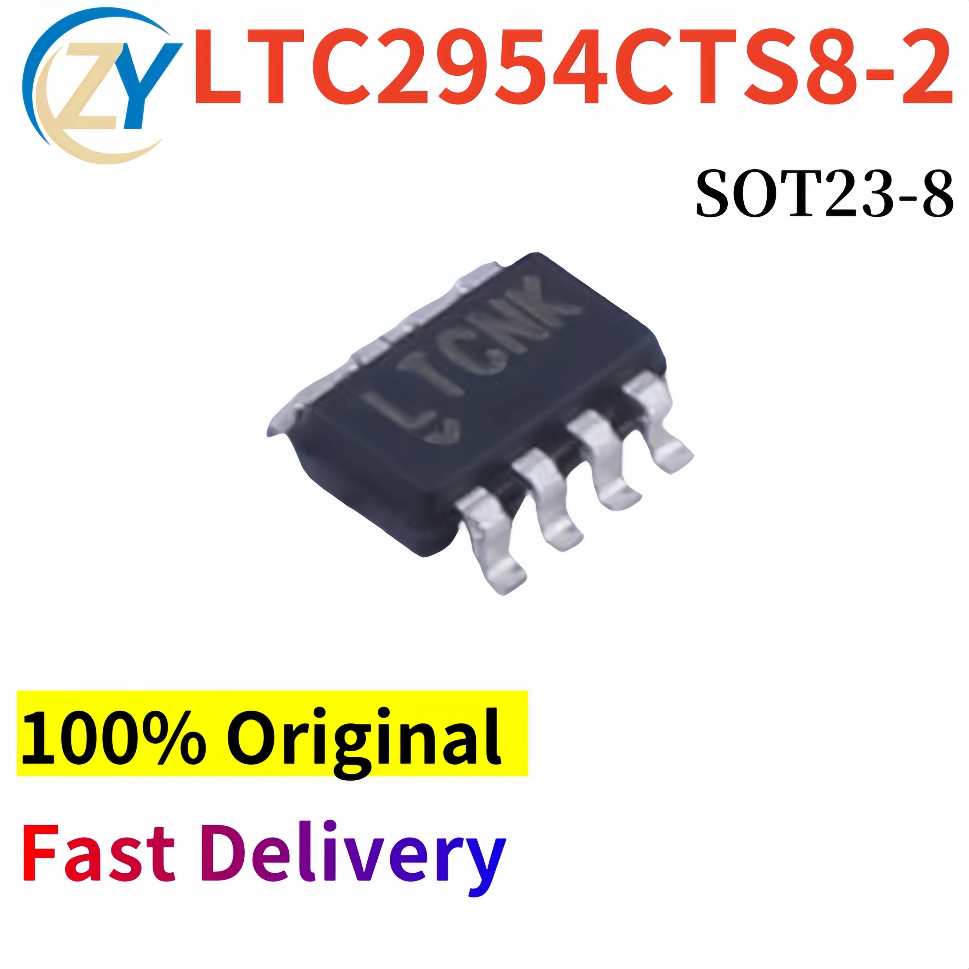 

(2pcs) LTC2954 LTC2954CTS8 PMICs LTC2954CTS8-2 6uA SOT-23-8 100% Original & In Stock